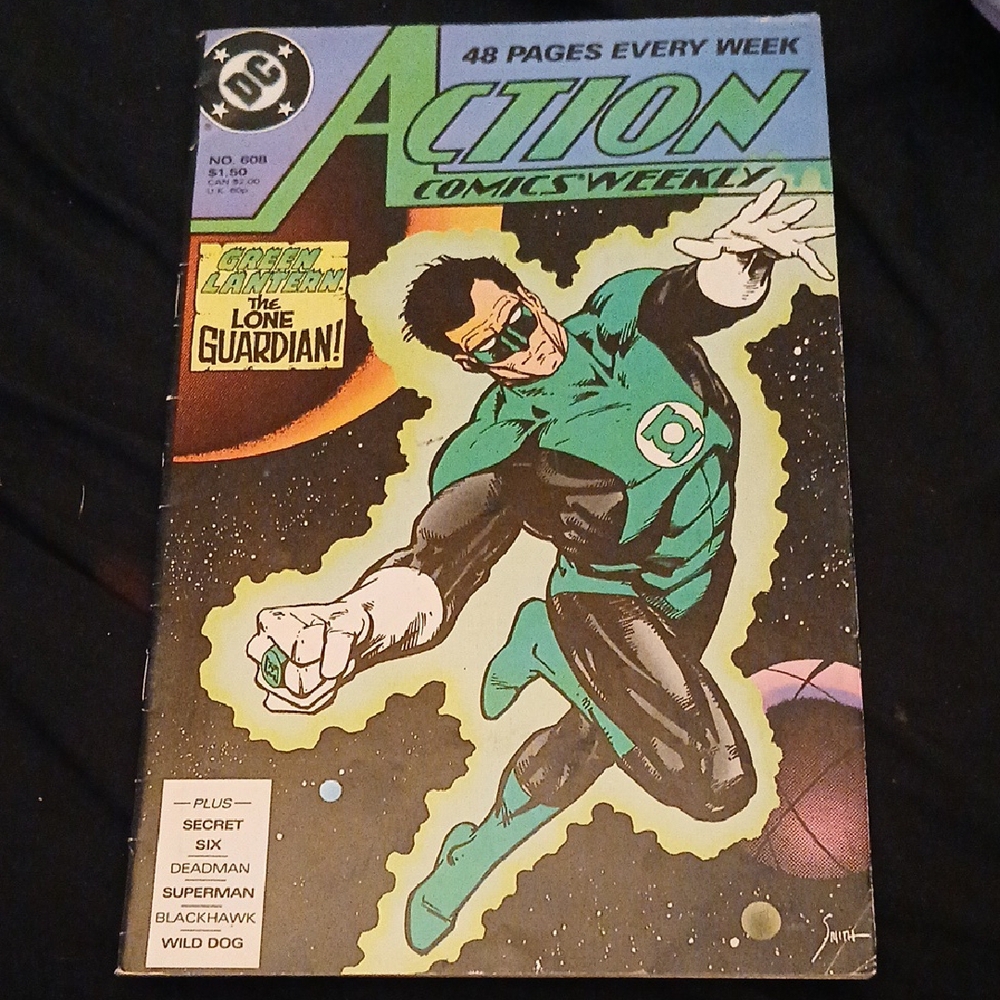 DC Comics Action Comics Weekly Green Lantern Cover